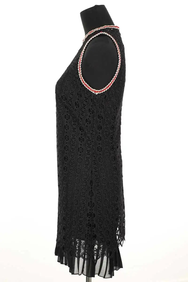Robe Sandro Noir en Coton
