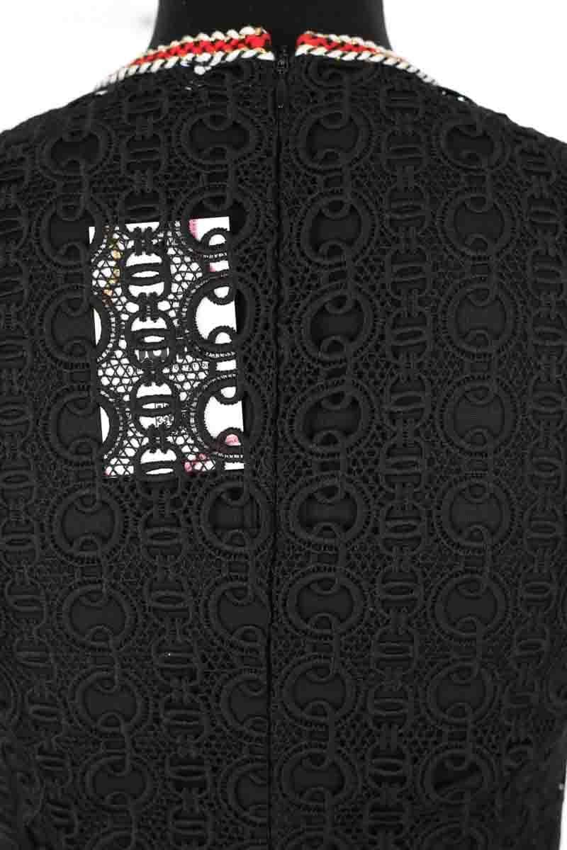 Robe Sandro Noir en Coton