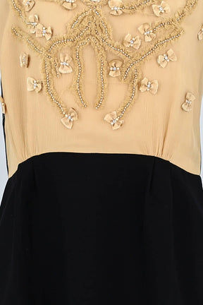 Robe Sandro Noir en Polyamide