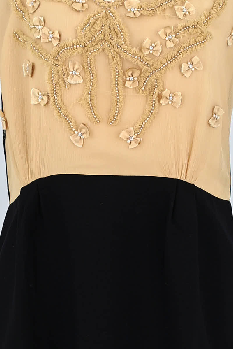 Robe Sandro Noir en Polyamide