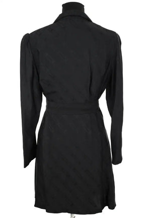 Robe Sandro Noir en Polyester
