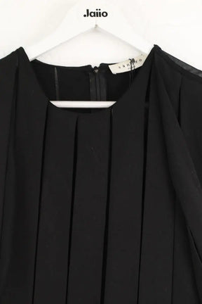 Robe Sandro Noir en Polyester