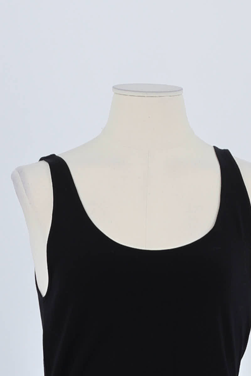 Robe Sandro Noir en Polyester