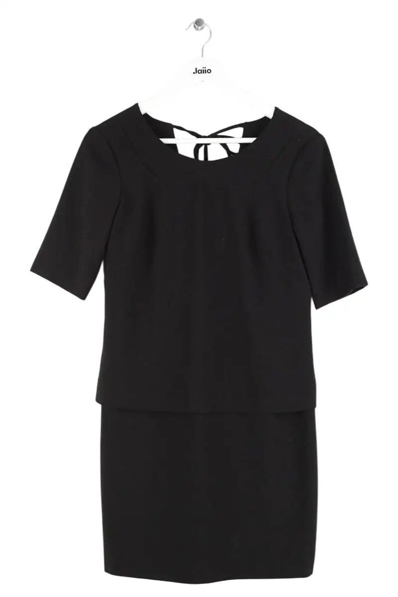 Robe Sandro Noir en Polyester, taille S - Seconde Main