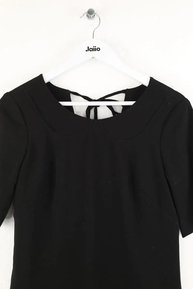 Robe Sandro Noir en Polyester