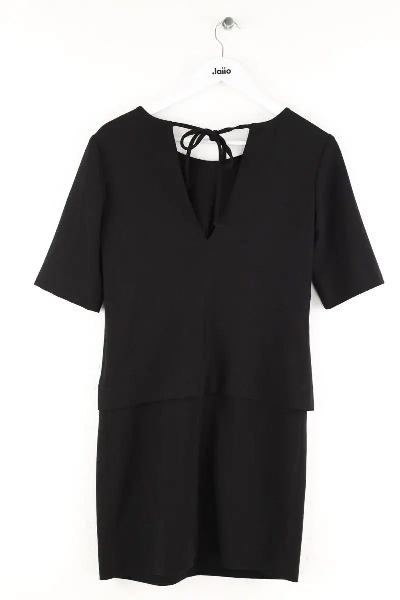 Robe Sandro Noir en Polyester