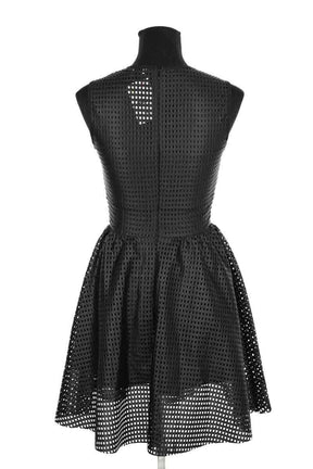 Robe Sandro Noir en Polyester