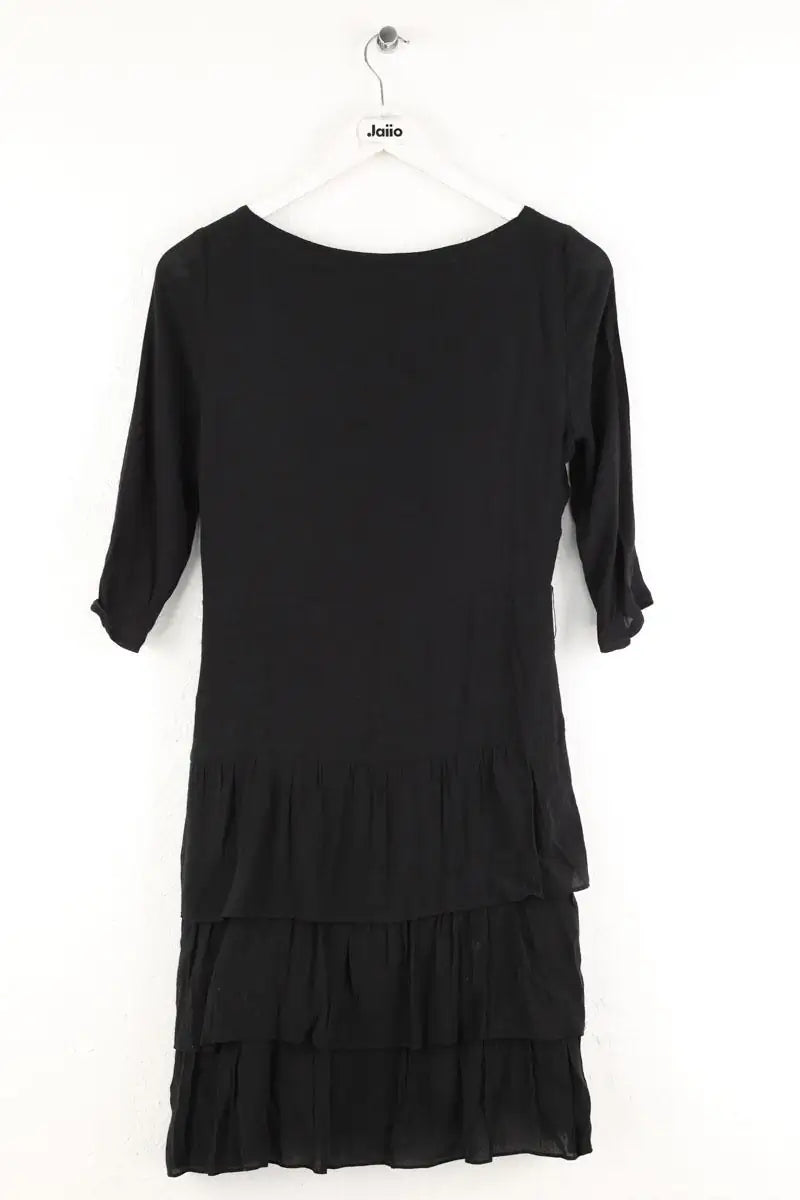 Robe Sandro Noir en Polyester