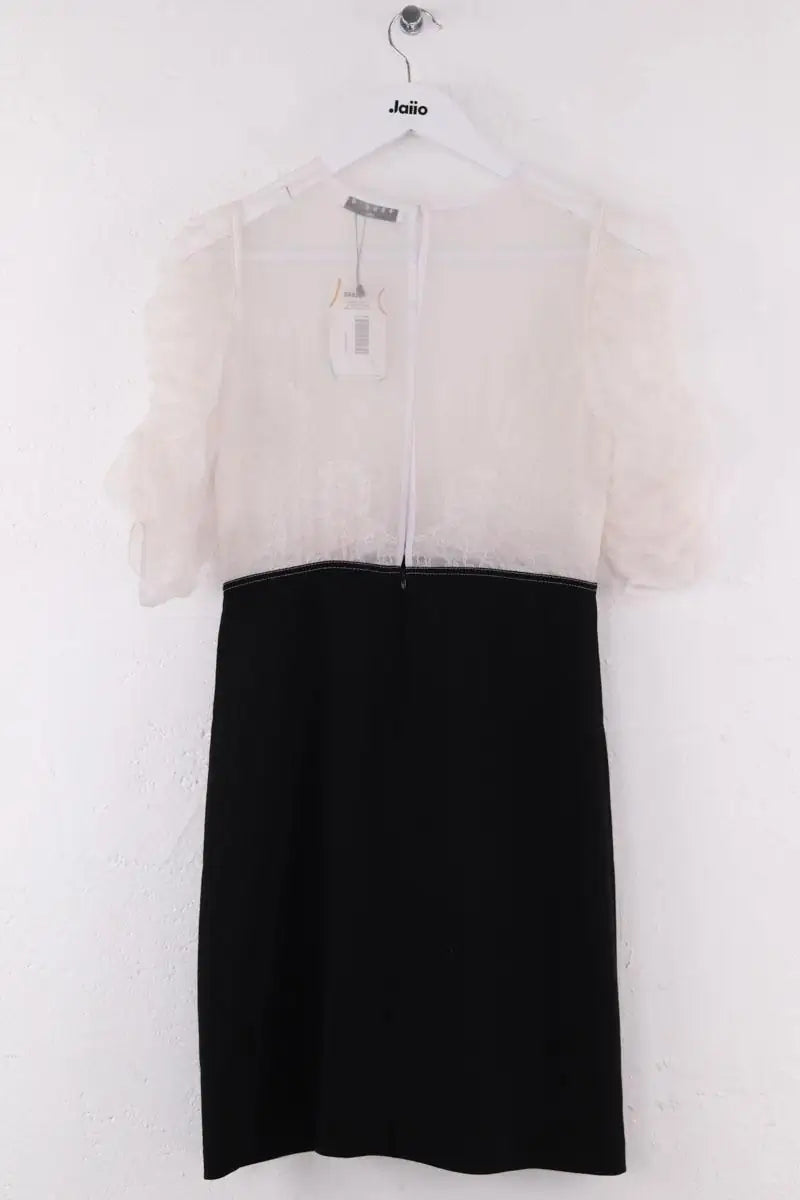 Robe Sandro Noir en Soie