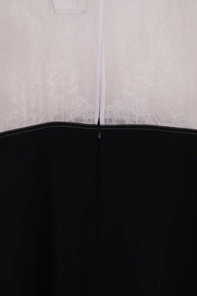 Robe Sandro Noir en Soie