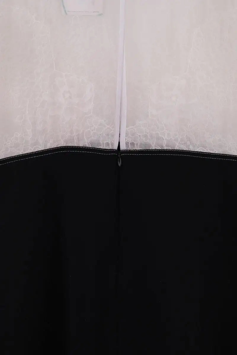 Robe Sandro Noir en Soie