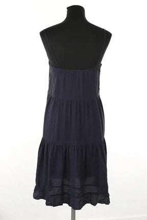Robe Sandro Noir en Soie