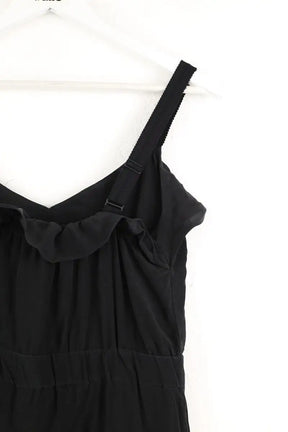 Robe Sandro Noir en Soie