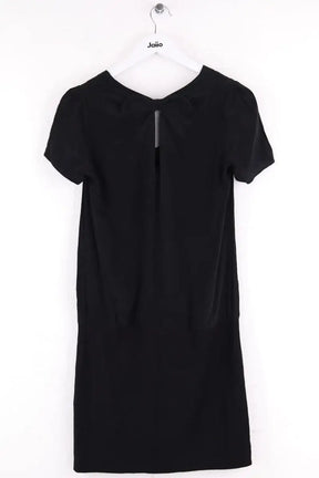 Robe Sandro Noir en Soie