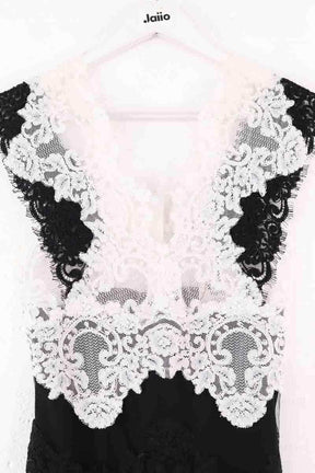 Robe Sandro Noir en Synthétique