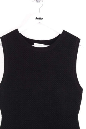 Robe Sandro Noir en Synthétique