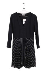 Robe Sandro Noir en Synthétique, taille L - Seconde Main