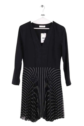 Robe Sandro Noir en Synthétique, taille L - Seconde Main