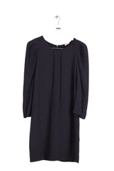 Robe Sandro Noir en Synthétique, taille M - Seconde Main