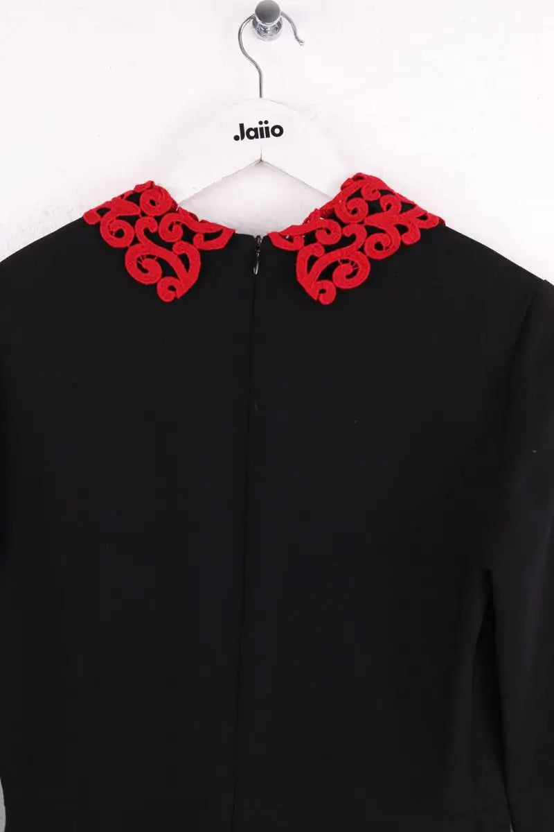 Robe Sandro Noir en Synthétique