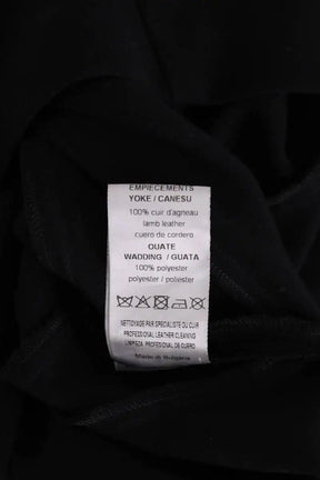 Robe Sandro Noir en Synthétique
