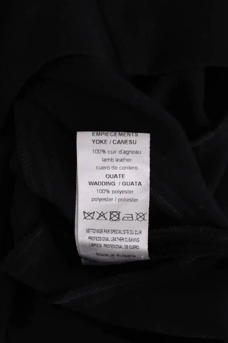 Robe Sandro Noir en Synthétique