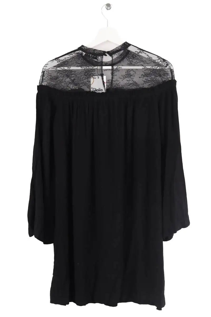 Robe Sandro Noir en Synthétique