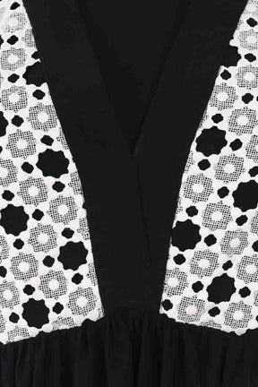 Robe Sandro Noir en Synthétique
