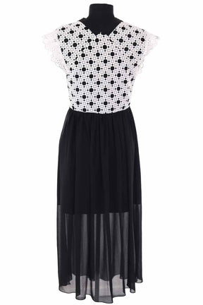 Robe Sandro Noir en Synthétique