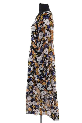 Robe Sandro Noir en Synthétique