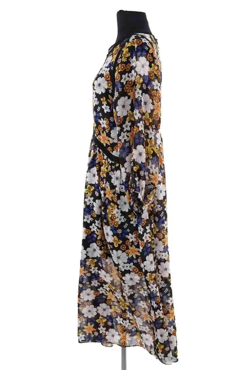 Robe Sandro Noir en Synthétique
