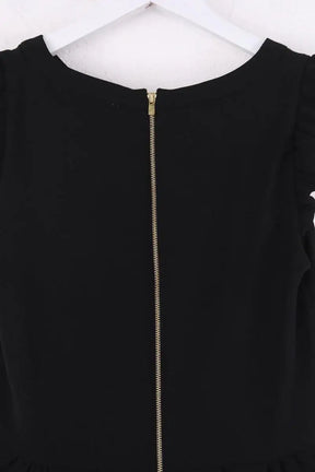 Robe Sandro Noir en Synthétique