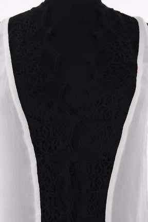 Robe Sandro Noir en Synthétique