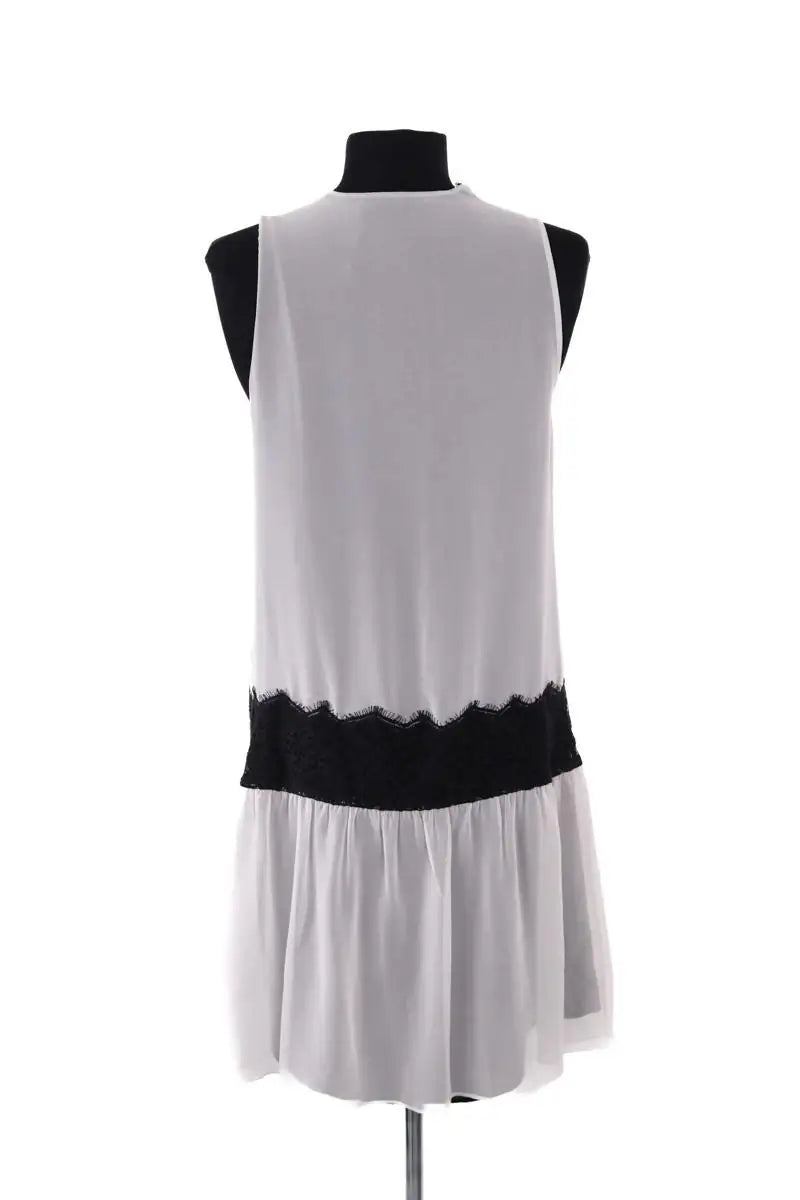 Robe Sandro Noir en Synthétique