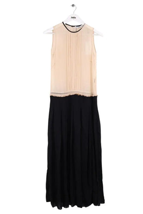 Robe Sandro Noir en Synthétique, taille S - Seconde Main