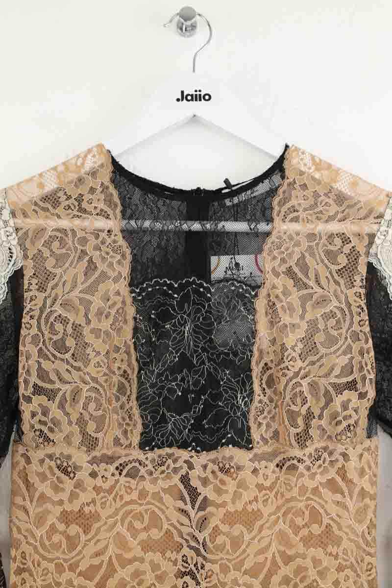 Robe Sandro Noir en Synthétique