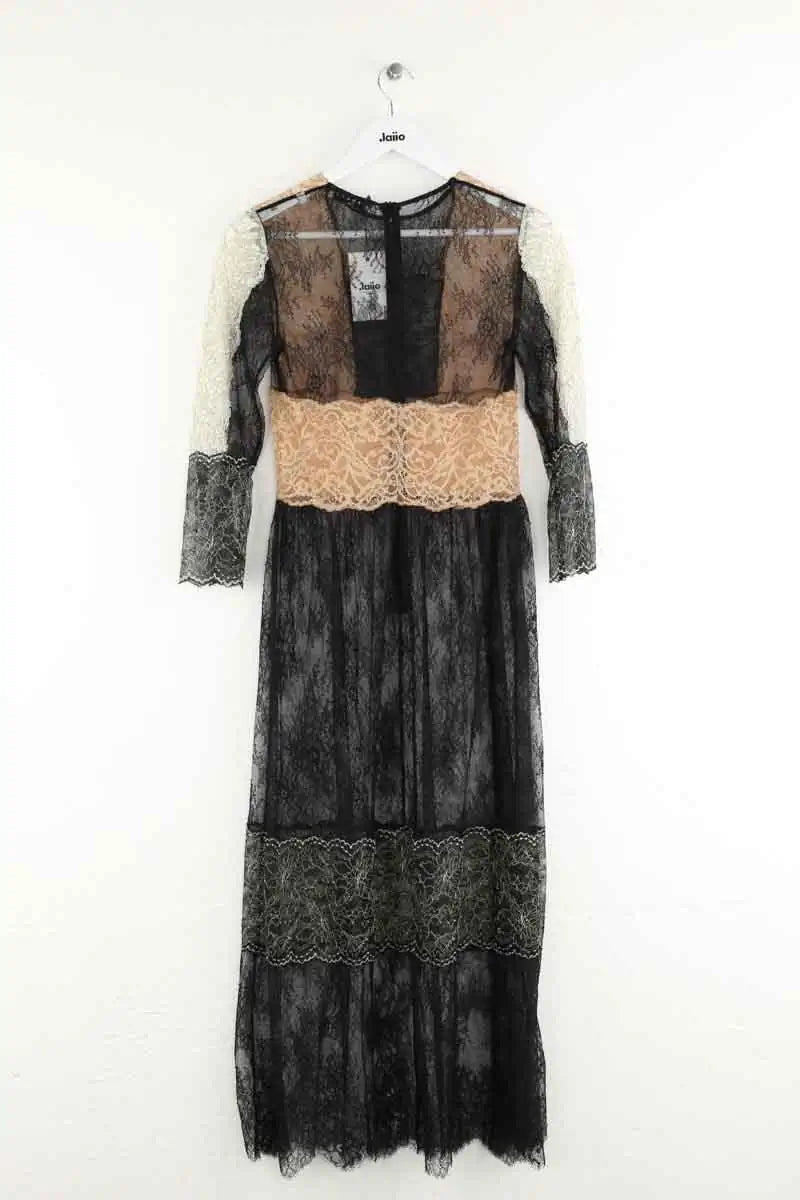 Robe Sandro Noir en Synthétique