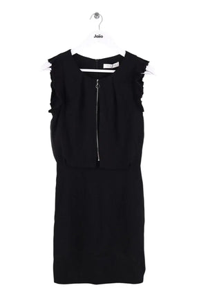 Robe Sandro Noir en Synthétique, taille S - Seconde Main