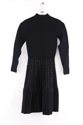 Robe Sandro Noir en Synthétique