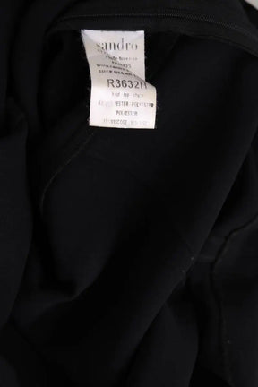 Robe Sandro Noir en Synthétique