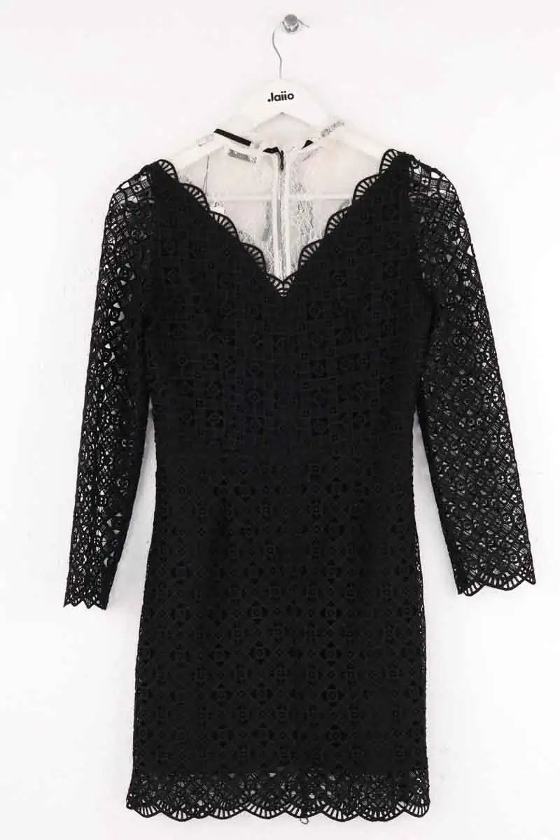 Robe Sandro Noir en Synthétique