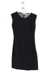 Robe Sandro Noir en Synthétique, taille S - Seconde Main