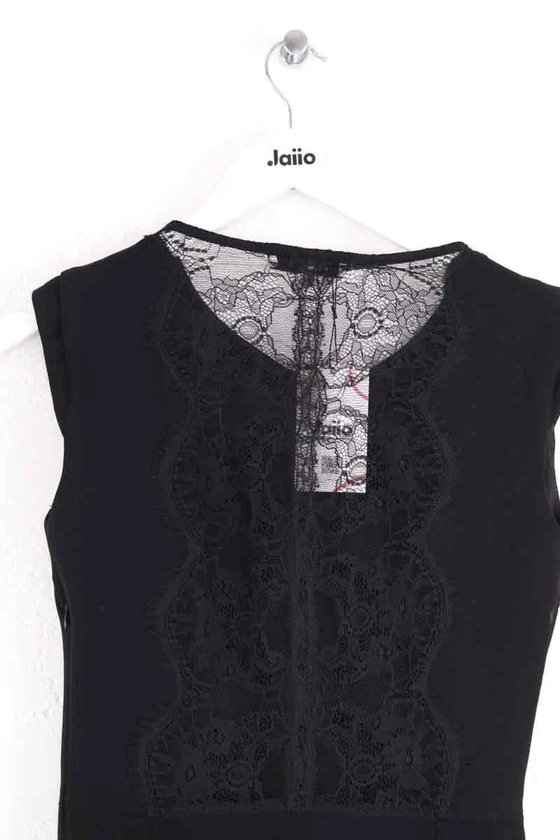 Robe Sandro Noir en Synthétique