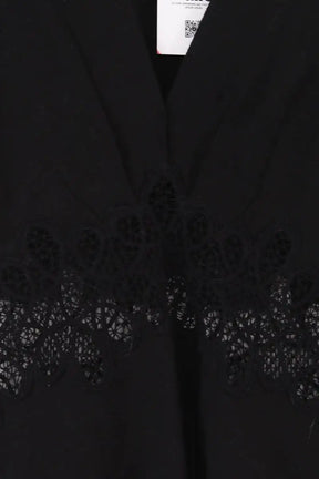 Robe Sandro Noir en Synthétique