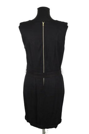 Robe Sandro Noir en Viscose