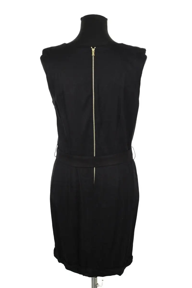 Robe Sandro Noir en Viscose