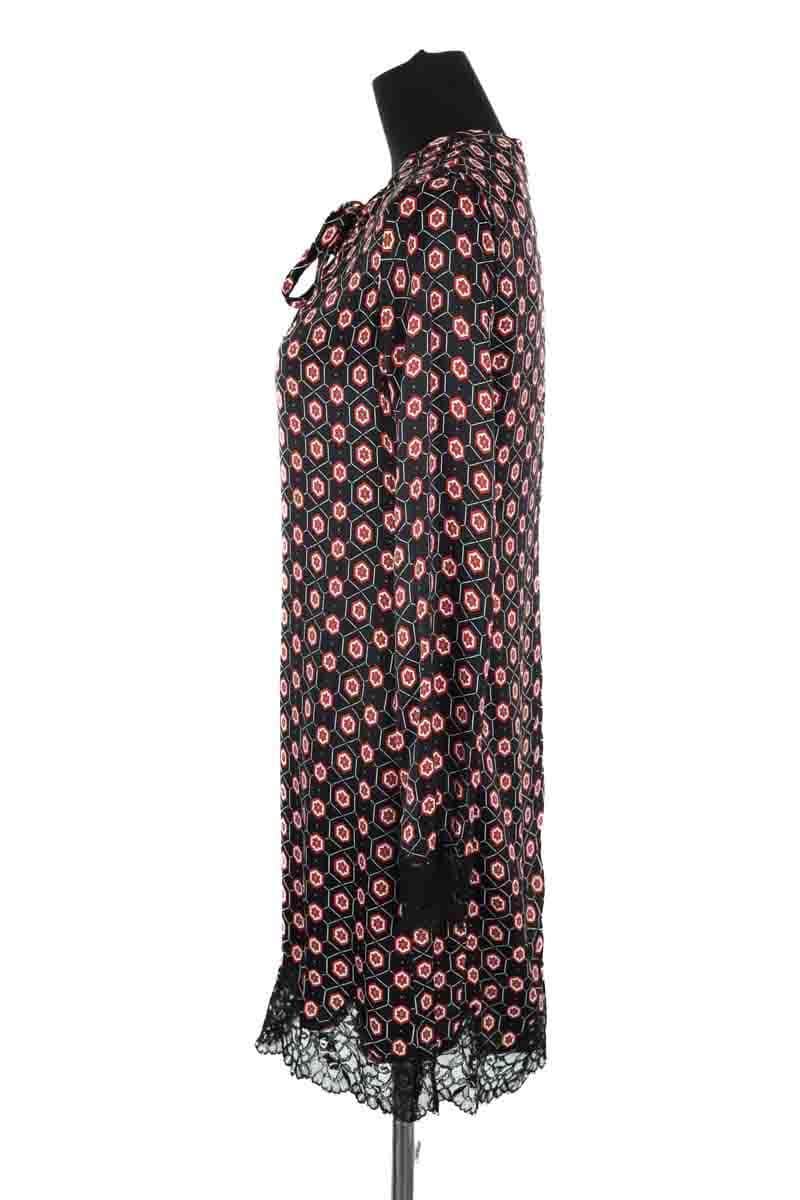 Robe Sandro Noir en Viscose