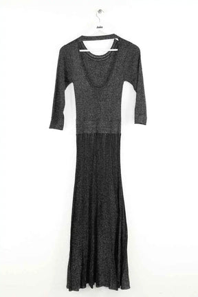 Robe Sandro Noir en Viscose