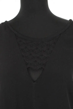 Robe Sandro Noir en Viscose