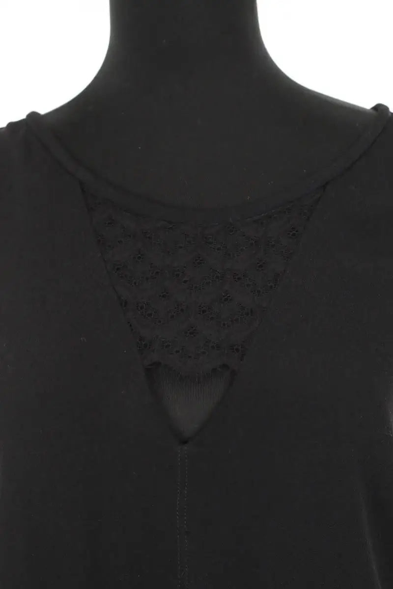 Robe Sandro Noir en Viscose